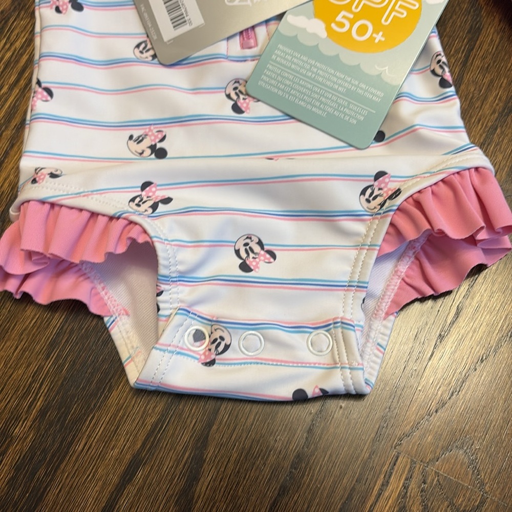 NWT Disney Minnie Mouse Swim Suit - Picture 4 of 4